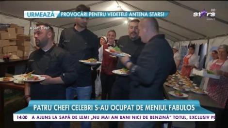 Nuntă cu fast în inima ardealului!  Patru chefi celebri s-au ocupat de meniul fabulos