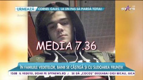 În familiile vedetelor, banii se câştigă şi cu sudoarea frunţii!