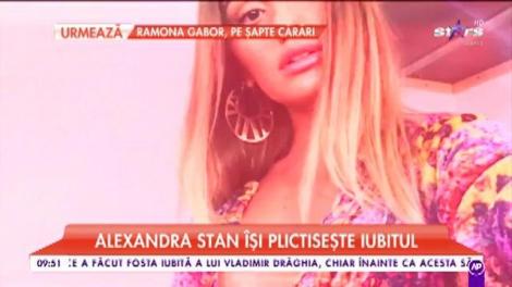 Alexandra Stan își plictisește iubitul!