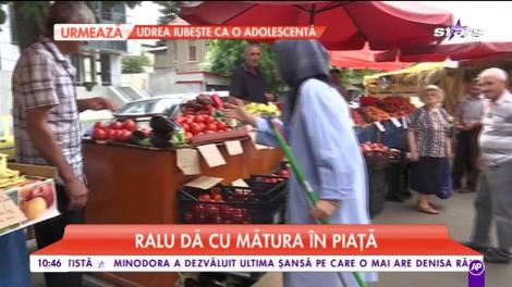 STARroganţa: Raluca Dumitru face curat în piață