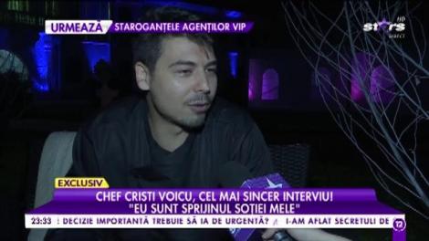 Câştigătorul sezonului 2 "Chefi la cuţite", cel mai sincer interviu! Chef Cristi Voicu, de la munca din bucătărie, direct la schimbat scutece: "Emisiunea mi-a schimbat viaţa, dar încerc să mă ocup şi de familie"