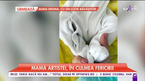 Prima fotografie cu fetița Elenei Gheorghe: "Lacrimi mi-au mângâiat obrazul"