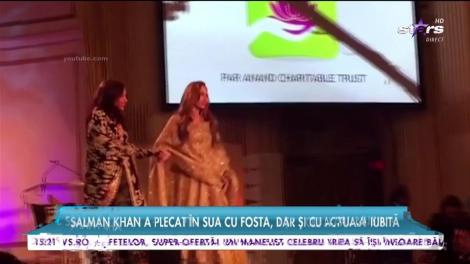 Salman Khan a plecat în SUA cu fosta, dar şi cu actuala iubită