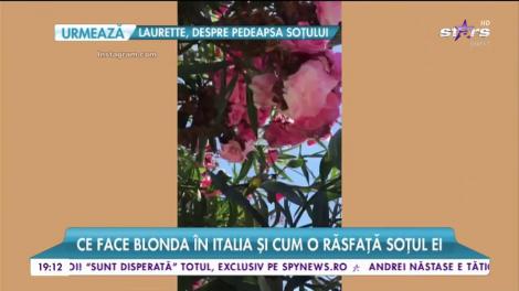 Laura Cosoi, vacanță de vis la Roma