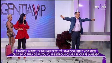 STARoganţa: Adriana Bahmuţeanu a mers în patru labe prin platoul "Agenţia Vip"