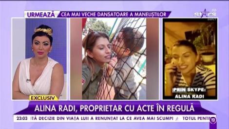 Alina Radi: ”M-am despărțit de iubitul meu”