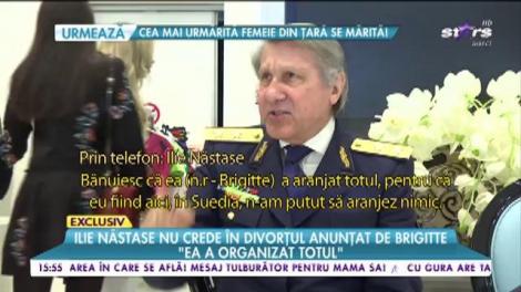 Ilie Năstase nu crede în divorțul anunțat de Brigitte