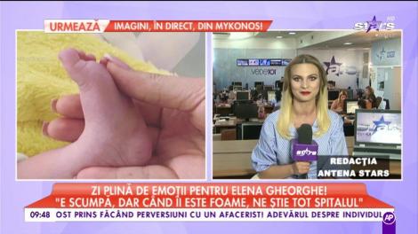 ”Bebelinda” Elenei Gheorghe se face auzită de acum! Mărturisirile emoționante ale artistei, în ziua în care își duce fiica acasă: ”Ne știe tot spitalul!”