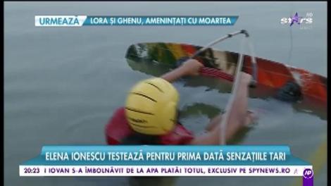 Provocare pentru Elena Ionescu! Vedeta încearcă pentru prima oară să facă waveboard