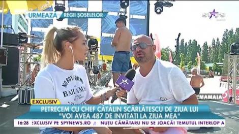 La mulți ani, chef Scărlătescu! Iată cum se distrează și ce mănâncă de ziua lui