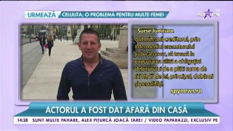 Costin Mărculescu a fost dat afară din casă