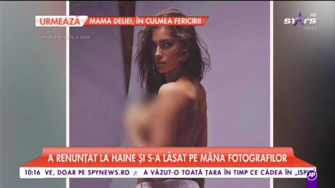 Ronaldo, unde ţi-a fost capul? La doar patru luni de la naştere se poate lăuda cu un corp de zeiţă, de aceea Irina Shayk a renunţat complet la haine!