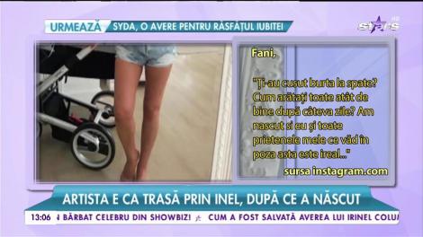 Elena Gheorghe, în război cu fanii după ce a postat o fotografie cu abdomenul ei. Operaţie estetică sau nu?!