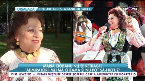 Veste senzațională pentru fani. Maria Ciobanu s-a întors pe scenă