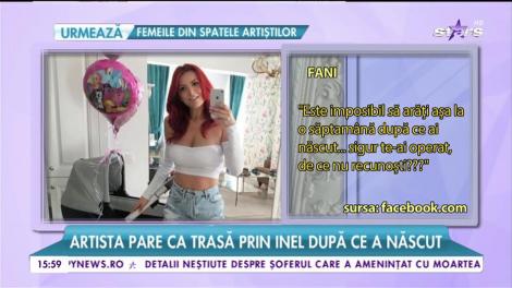 Elena Gheorghe acuzată de fani că a apelat la ajutorul medicului estetician pentru a avea un corp perfect