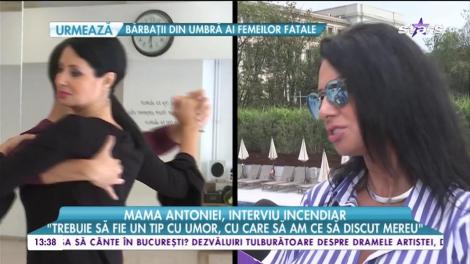 Denise Iacobescu arată demenţial, dar nu şi-a găsit jumătatea! Ce spune mama ANTONIEI despre partenerul ideal