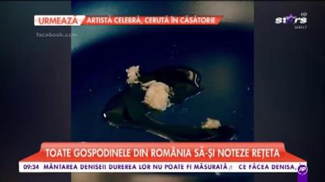 Laura Cosoi gătește o rețetă de vară ușor de preparat şi foarte gustoasă