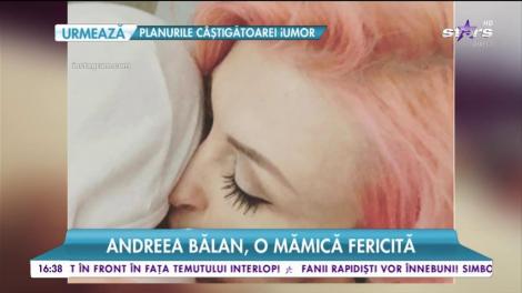 Andreea Bălan este mai fericită ca niciodată! Ella a început să meargă de-a buşilea