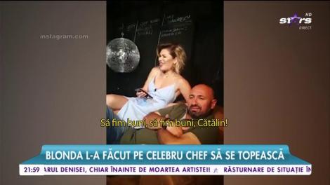 Gina Pistol, declarație de dragoste pentru chef Scărlătescu. Blonda a dat cărțile pe față!