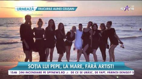 Raluca Pascu escapadă la mare fără Pepe!