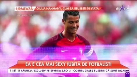 Ea e cea mai sexy iubită de fotbalist! Pentru formele ei s-au dat războaie mari între cei mai ţări fotbalişti!