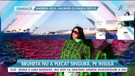 Daniela Crudu a plecat în vacanță, în Sicilia