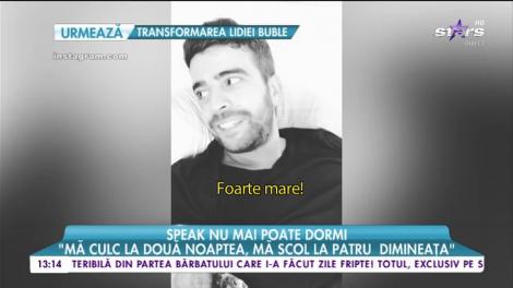 Speak  nu mai poate dormi de dorul Libelulei