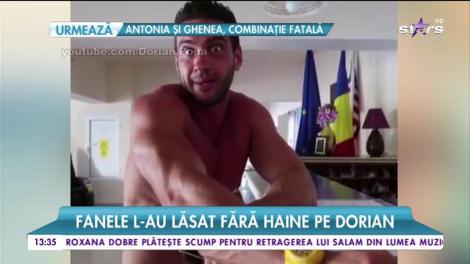 Dorian Popa, copleşit de fane
