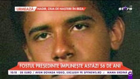 Barack Obama îşi sărbătoreşte astăzi ziua de naştere