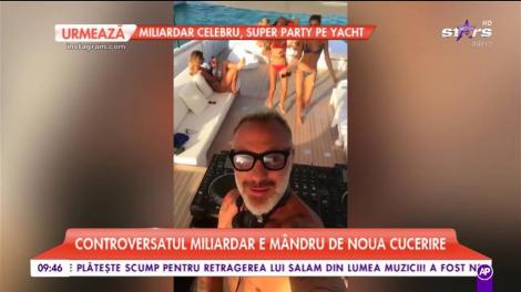 Gianluca Vacchi, petrecere nebună, pe yacht, după un antrenament intens. Muzică bună, domnișoare sexy și peisaje de vis