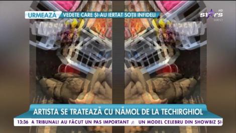 Alexandra Stan, apariţie de infarct! Artista se tratează cu nămol de la Techirghiol