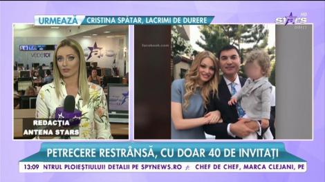 Moment important în viaţa lui Cristi Borcea! Vedeta i-a tăiat micuţului Milan în mare secret