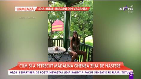 Mare sărbătoare în familia Mădălinei Ghenea! Vedeta și-a pus formele în valoare, de ziua ei