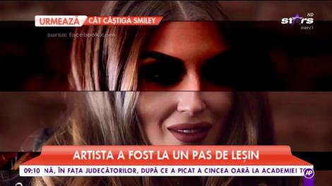 Oana Radu, la un pas să leșine! Artista are o mare fobie