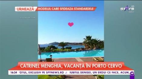 Catrinel Menghia, vacanță în Porto Cervo