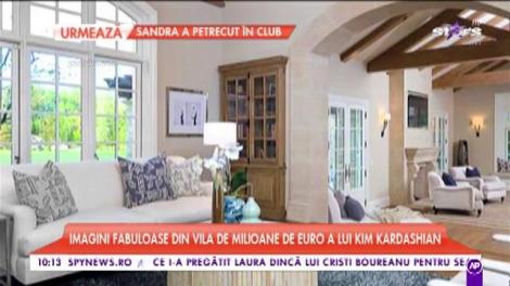 Imagini fabuloase din vila de milioane de euro a lui Kardashian