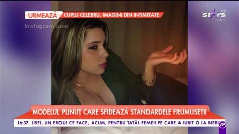 Modelul plinuț care sfidează standardele frumuseții