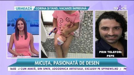 Are tata o fetiță năstrușnică foc! Pepe a avut un şoc: Ipostaza în care a găsit-o pe micuţa Maria