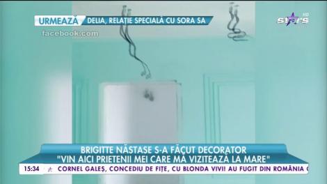Brigitte Sfăt s-a făcut decorator