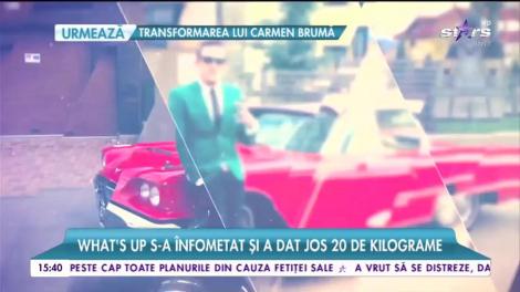 Drumul de la burtică la pătrățele! Ei sunt bărbaţii din showbiz care s-au pus pe slăbit: What's Up, de exemplu, avea 100 de kilograme când a scos prima piesă