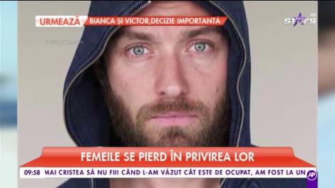 Doamnelor, sunteți pe recepție. Ei sunt bărbaţii cu cei mai frumoşi ochi din lume