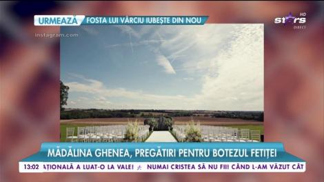 Mădălina Ghenea se pregăteşte pentru botezul fetiţei sale! Botezul ar putea ajunge la 200.000 de lire sterline