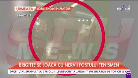 L-a uitat pe Năstase? Brigitte Sfăt a fost surprinsă, în club, în tandreţuri cu alt bărbat!