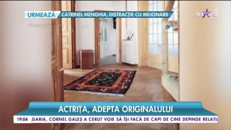 Dana Rogoz își prezintă casa de basm