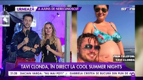 L-a ţinut ca pe ghimpi! Gabriela Cristea l-a &icirc;ngrijorat pe Tavi Clonda din cauza sarcinii: "Am stat de veghe"