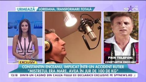 Constantin Enceanu, implicat într-un accident de circulaţie: „Un porc mistreţ mi-a ieşit în faţă"