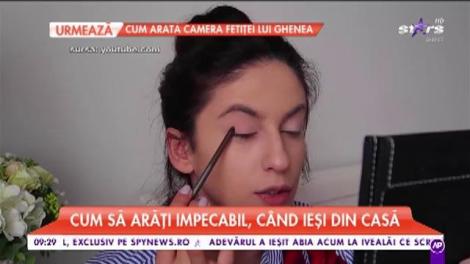 Produsul pe care sigur îl ai în trusa ta de make-up te va salva! Ioana Grama îți spune secretul simplu al machiajului de zi: Vei arăta fabulos!