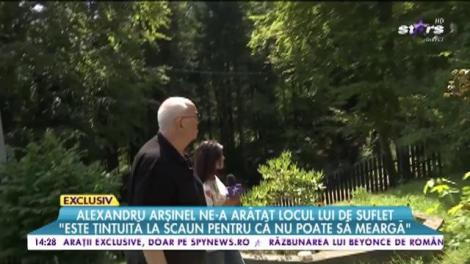 Locul de suflet al lui Alexandru Arşinel, casa de la Sinaia