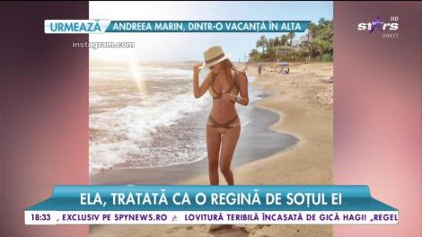 Ela, tratată ca o regină de soțul ei