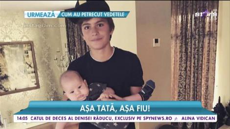 Adrian Mutu, un tătic model